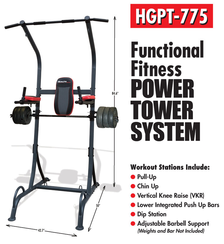 Health gear power tower new arrivals