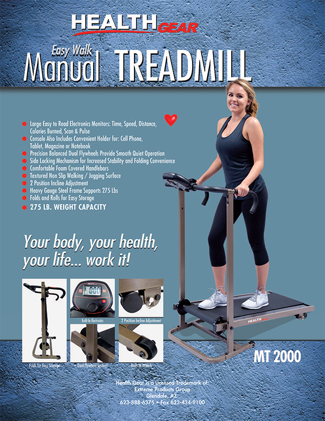 Walk 2 discount lose treadmill manual